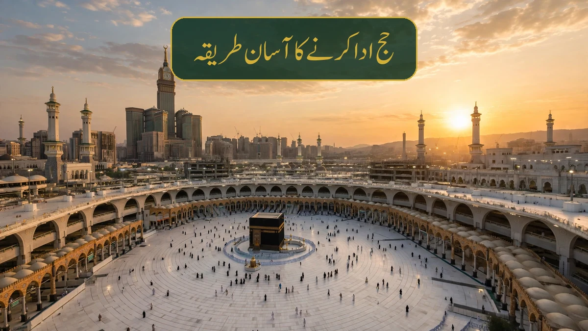 حج ادا کرنے کا آسان طریقہ — دن بہ دن مکمل رہنمائی | Hajj ka Asan Tareeqa Complete Guide