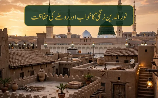 سلطان نور الدین زنگیؒ اور سرکار دو عالم ﷺ کی قبر مبارک (Nooruddin Zangi ka Khwab)