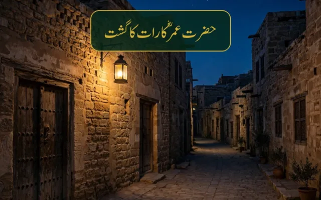 حضرت عمر فاروق رضی الله عنہ کے اخلاق و عادات (Raat ke Gasht ka Waqia)