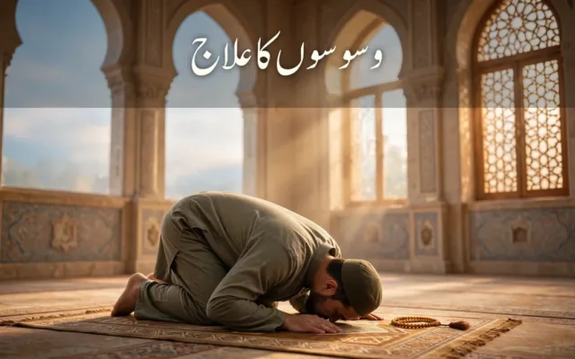 وسوسوں کا علاج — نماز، وضو اور عقیدے کے وسوسوں سے نجات کا مسنون طریقہ