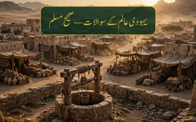 یہودی عالم کے سوالات اور حقانیتِ اسلام کا ثبوت (Yahudi Aalim ke Sawalat)